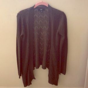Knit green cardigan light and warm great condition